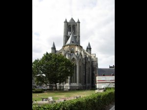 Gand - Abside della chiesa di <i>Sint Niklaas</i> (San Nicola)